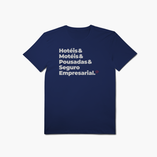 Nome do produto Seguro Empresarial - Hotéis, Motéis e Pousadas (T-Shirt Algodão Pima)