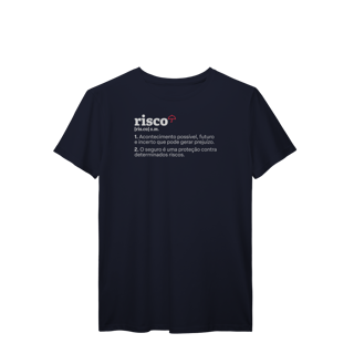 Nome do produto Risco - Explicando o Segurês (T-Shirt Prime)