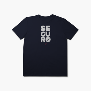 Nome do produto Seguro - Mais Seguro (T-Shirt Prime)