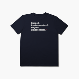 Nome do produto Seguro Empresarial - Bares e Restaurantes (T-Shirt Prime)