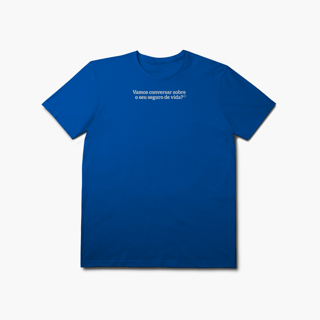 Nome do produto Vamos conversar sobre o seu Seguro de Vida? (T-Shirt Prime)
