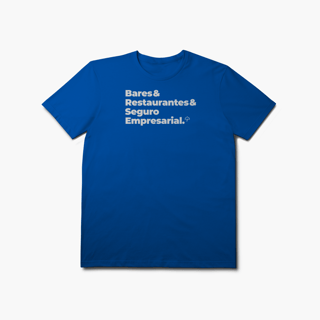 Nome do produto Seguro Empresarial - Bares e Restaurantes (T-Shirt Prime)