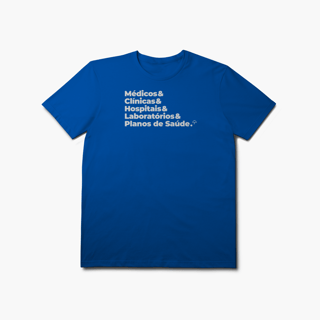 Nome do produto Planos de Saúde - Médicos, Hospitais e Laboratórios (T-Shirt Prime)