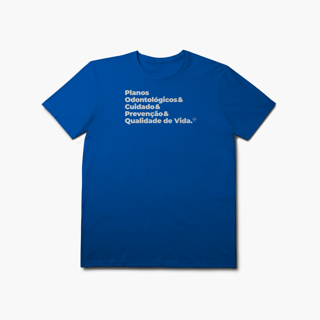 Nome do produto Planos Odontológicos - Cuidado, Prevenção e Qualidade de Vida (T-Shirt Prime)