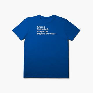 Nome do produto Seguro de Vida - Amor, Cuidado e Amparo (T-Shirt Prime)