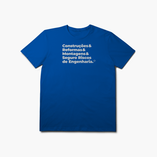 Nome do produto Seguro Riscos de Engenharia - Construções, Reformas e Montagens (T-Shirt Prime)