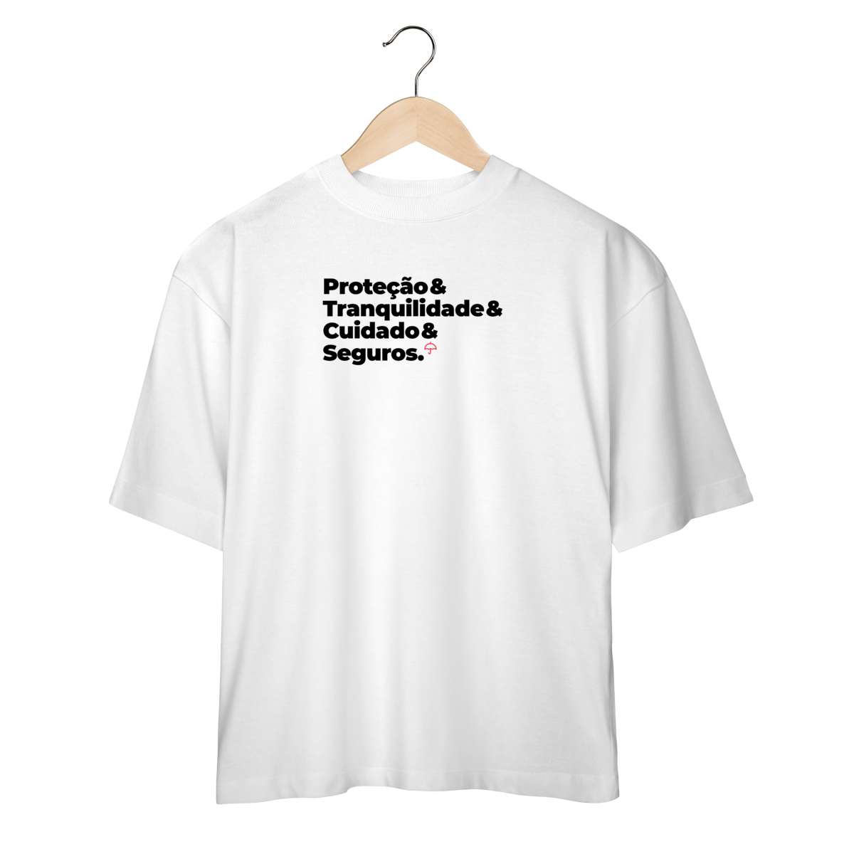 Nome do produto: Seguros - Tranquilidade, Cuidado e Proteção (Oversized)