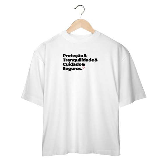Seguros - Tranquilidade, Cuidado e Proteção (Oversized)
