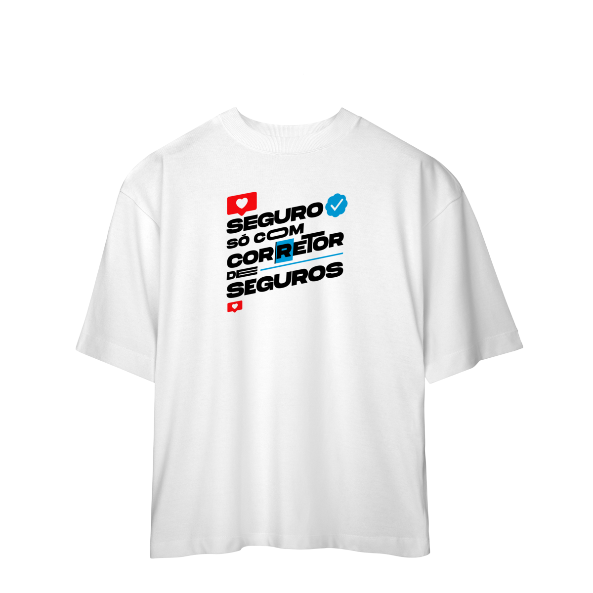 Nome do produto: Seguro Só Com Corretor de Seguros (Oversized)