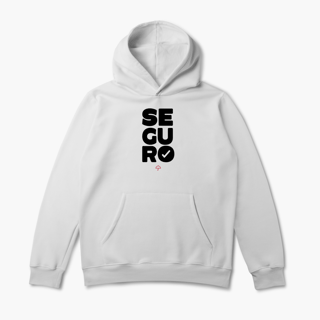 Nome do produto Seguro - Mais Seguro (Moletom Canguru)