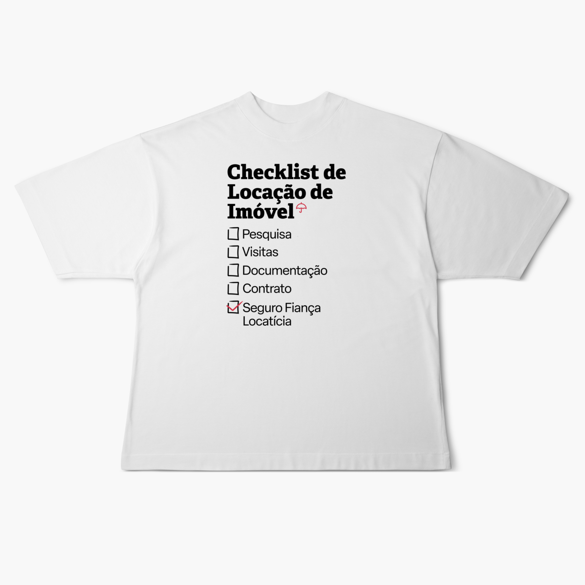 Nome do produto: Checklist de Locação de Imóvel com Seguro Fiança Locatícia (Oversized)