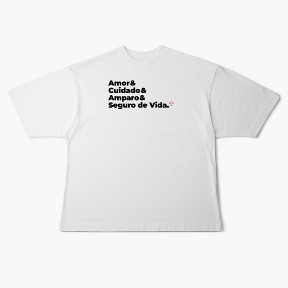 Seguro de Vida - Amor, Cuidado e Amparo (Oversized)