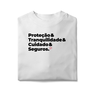 Nome do produto Seguros - Tranquilidade, Cuidado e Proteção (Oversized)