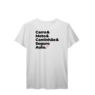 Nome do produto Seguro Auto - Carro, Moto e Caminhão (T-Shirt Prime)