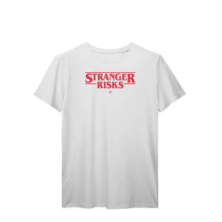 Nome do produto Stranger Risks (T-Shirt Prime)