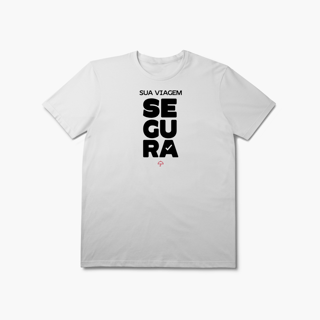 Nome do produto Sua Viagem Segura (T-Shirt Prime)