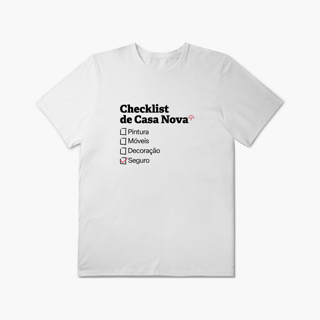 Nome do produto Checklist de Casa Nova com Seguro Residencial (Plus Size)