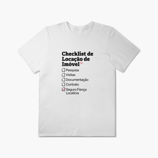 Nome do produto Checklist de Locação de Imóvel com Seguro Fiança Locatícia (Plus Size)