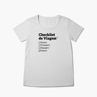 Nome do produto Checklist de Viagem com Seguro Viagem (Baby Long Prime)