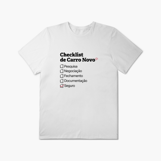 Nome do produto Checklist de Carro Novo com Seguro Auto (Plus Size)