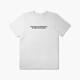 Nome do produto Prevenção é a melhor forma de cuidar da sua saúde (Plus Size)