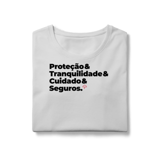 Nome do produto Seguros - Tranquilidade, Cuidado e Proteção (Baby Long Algodão Pima)
