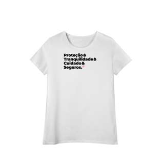 Nome do produto Seguros - Tranquilidade, Cuidado e Proteção (Baby Long Algodão Pima)