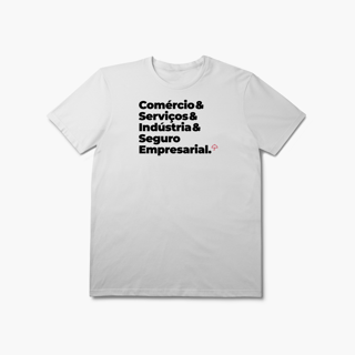 Nome do produto Seguro Empresarial - Comércio, Serviços e Indústrias (T-Shirt Prime)