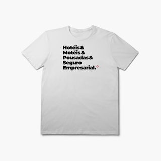 Nome do produto Seguro Empresarial - Hotéis, Motéis e Pousadas (T-Shirt Prime)