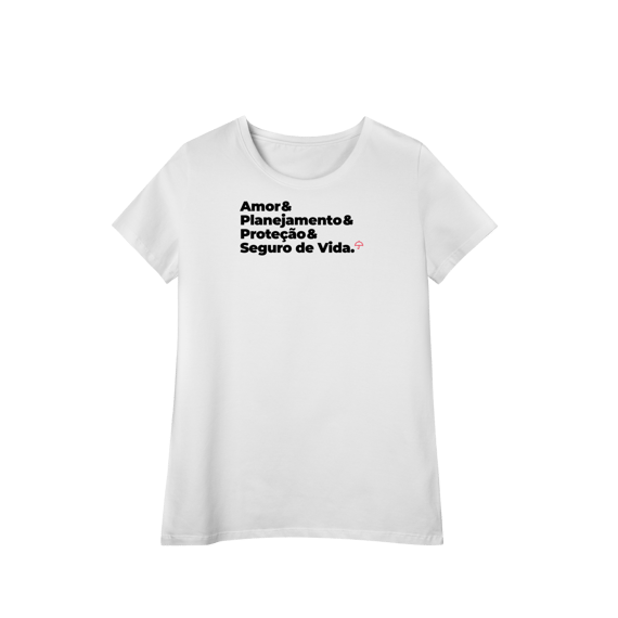 Seguro de Vida - Amor, Planejamento e Proteção (Baby Long Algodão Pima)