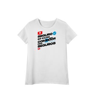 Nome do produto Seguro Só Com Corretor de Seguros (Baby Long Algodão Pima)