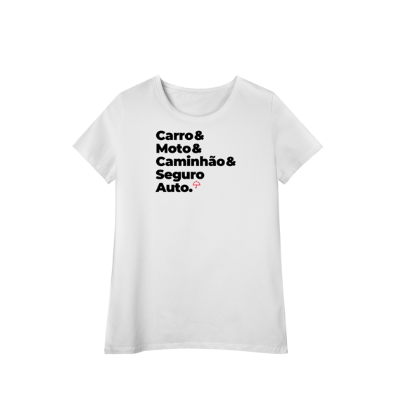 Seguro Auto - Carro, Moto e Caminhão (Baby Long Algodão Pima)