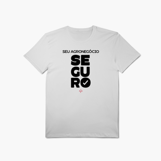 Nome do produto Seu Agronegócio Seguro (T-Shirt Algodão Pima)