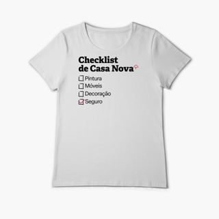 Nome do produto Checklist de Casa Nova com Seguro Residencial (Baby Long Algodão Pima)