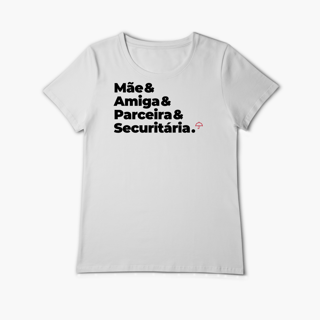 Nome do produto Securitária - Mãe, Amiga e Parceira (Baby Long Algodão Pima)
