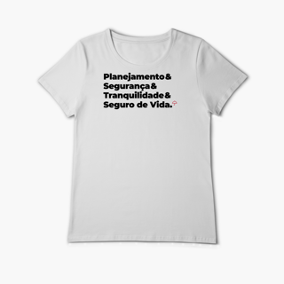 Nome do produto Seguro de Vida - Planejamento, Segurança e Tranquilidade (Baby Long Algodão Pima)