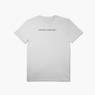 Nome do produto Seguro Escolar - Minimalista (T-Shirt Algodão Pima)