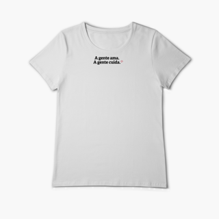 Nome do produto A gente ama. A gente cuida. (Baby Long Algodão Pima)