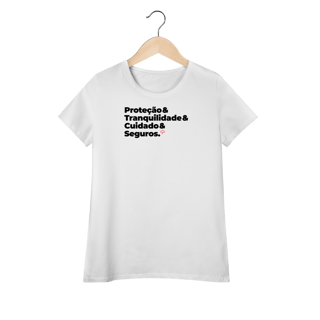 Seguros - Tranquilidade, Cuidado e Proteção (Baby Long Algodão Pima)