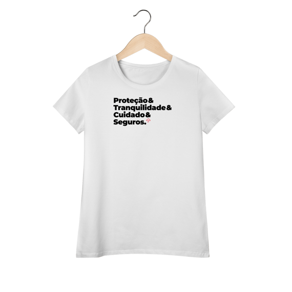 Seguros - Tranquilidade, Cuidado e Proteção (Baby Long Algodão Pima)