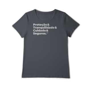Nome do produto Seguros - Tranquilidade, Cuidado e Proteção (Baby Long Algodão Pima)