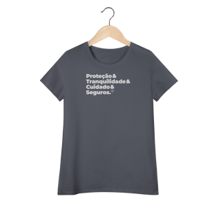 Nome do produto Seguros - Tranquilidade, Cuidado e Proteção (Baby Long Algodão Pima)