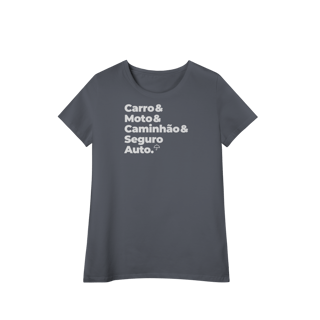 Nome do produto Seguro Auto - Carro, Moto e Caminhão (Baby Long Algodão Pima)