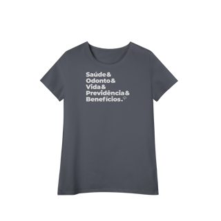 Nome do produto Benefícios - Saúde, Odonto, Vida e Previdência (Baby Long Algodão Pima)