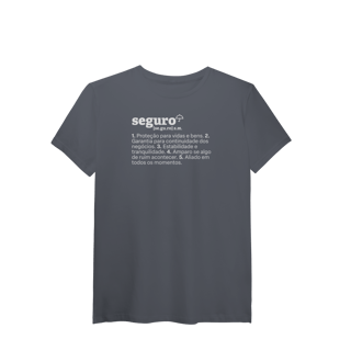 Nome do produto Seguro - Explicando o Segurês (T-Shirt Algodão Pima)