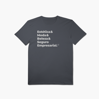 Nome do produto Seguro Empresarial - Estética, Moda e Beleza (T-Shirt Algodão Pima)