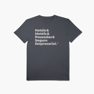 Nome do produto Seguro Empresarial - Hotéis, Motéis e Pousadas (T-Shirt Algodão Pima)