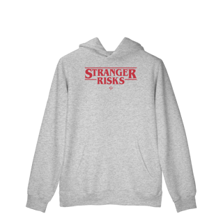 Nome do produto Stranger Risks (Moletom Canguru)
