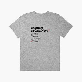 Nome do produto Checklist de Casa Nova com Seguro Residencial (Plus Size)