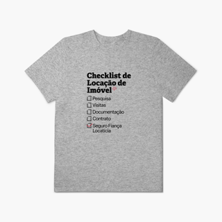 Nome do produto Checklist de Locação de Imóvel com Seguro Fiança Locatícia (Plus Size)